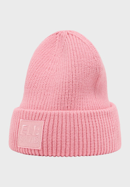 Elbsand Nora Beanie - Warm Women's Knit Hat with Logo