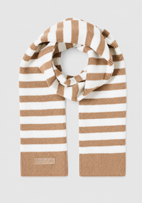 Noelle Scarf | Nougat - Cloud White